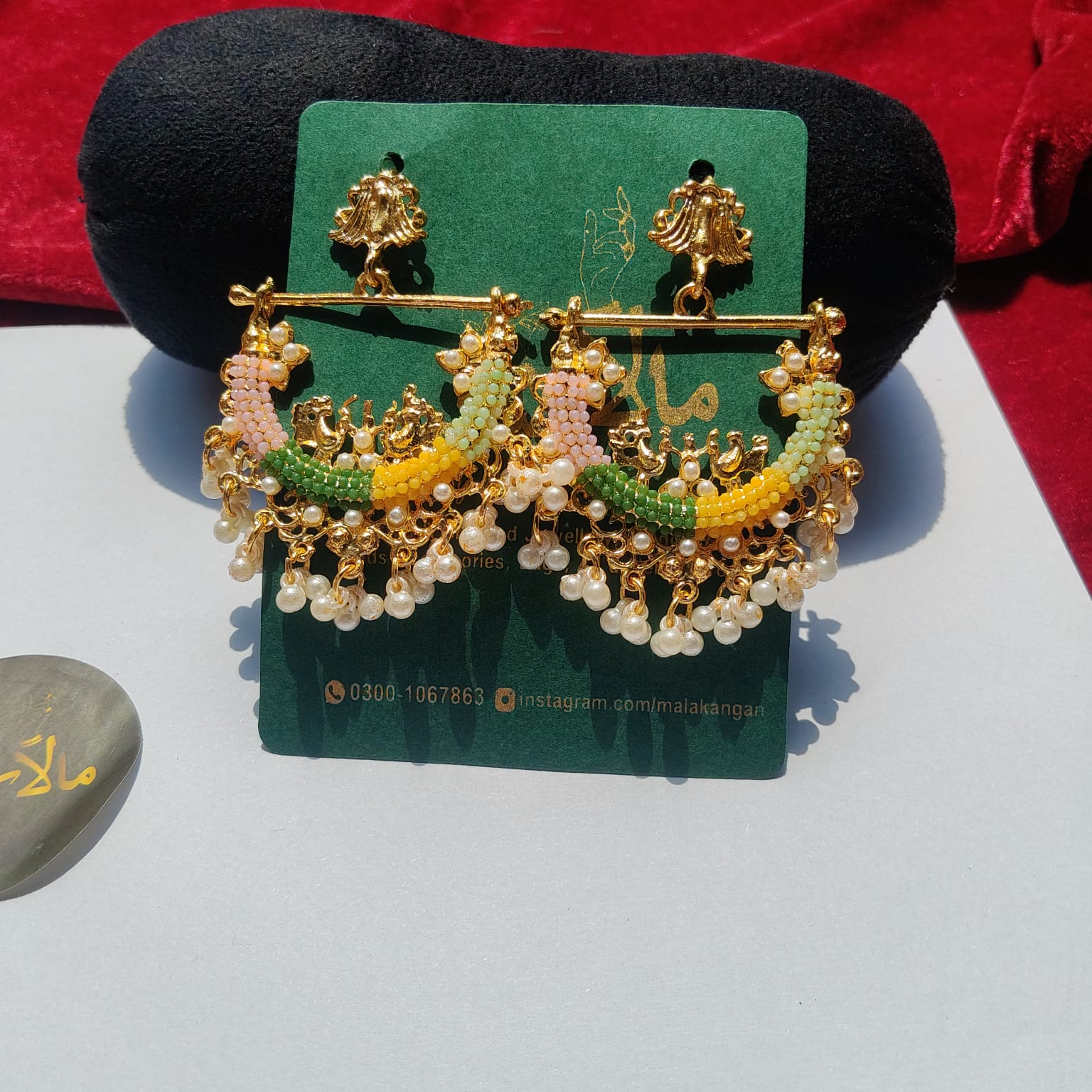 Peacock Earring