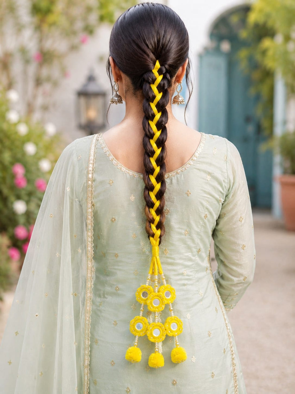 Yellow Handmade Paranda