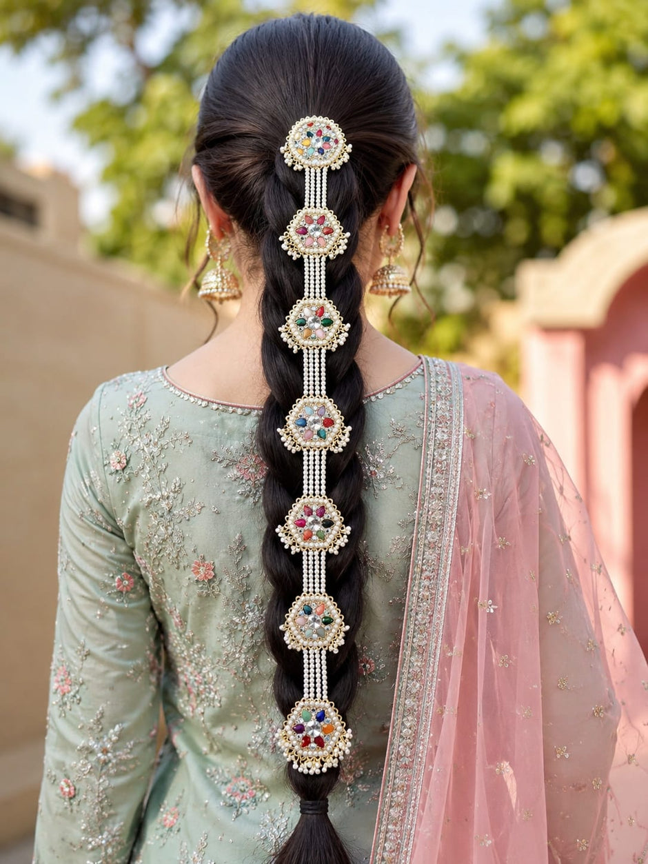 Pearl Metal Hair Paranda
