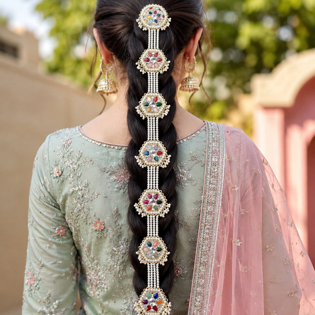 Pearl Metal Hair Paranda
