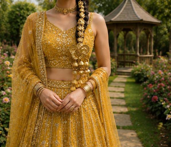 Golden Butterfly Tassel Paranda