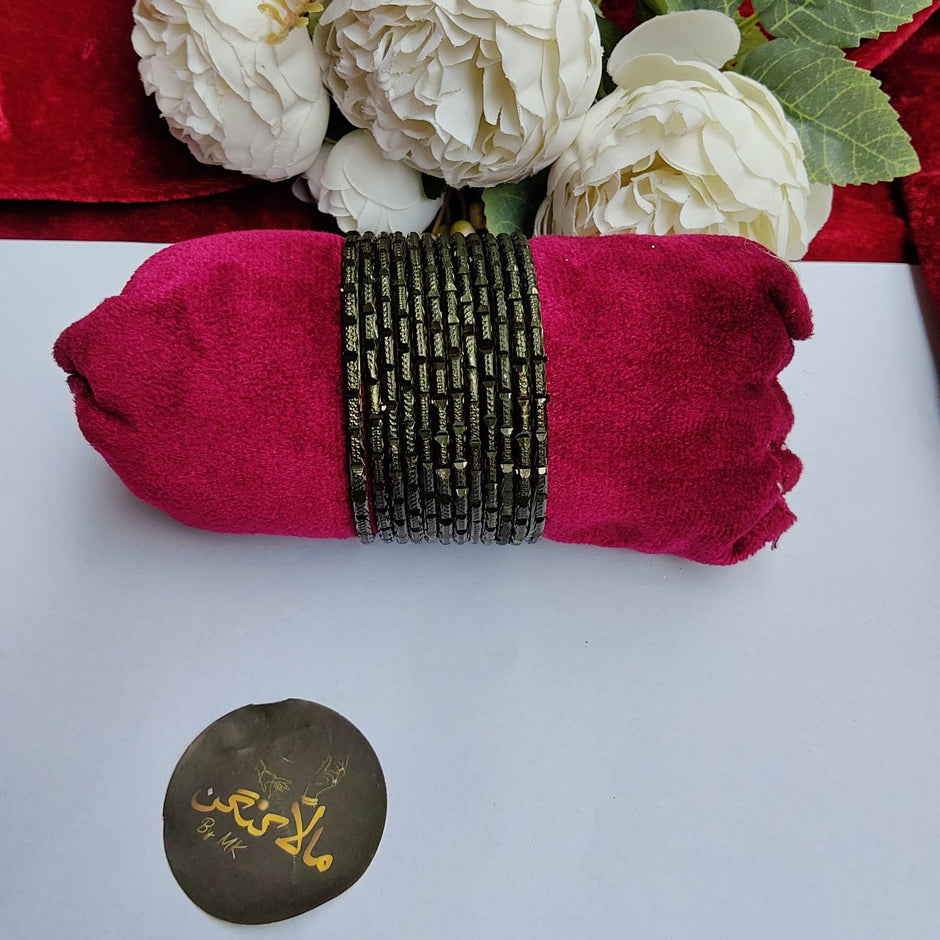 Olive metal Bangle