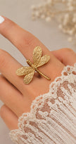 Butterfly Dragonfly Ring