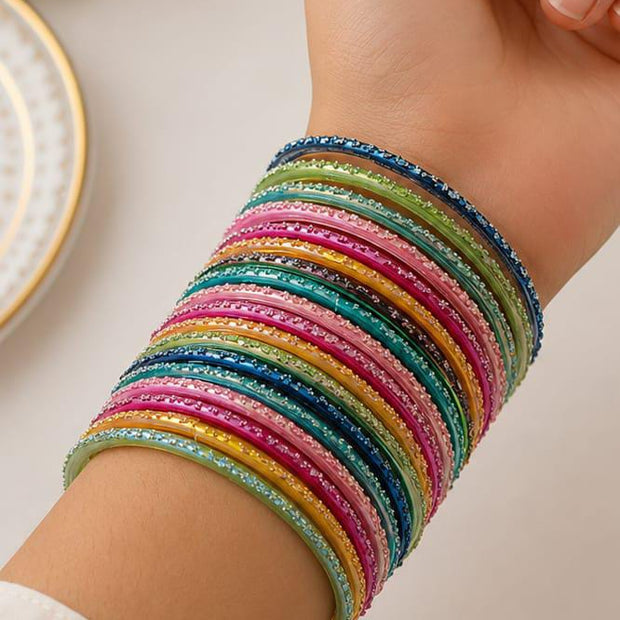 Multi Raindrop Bangles