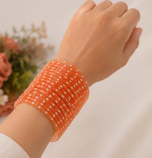 Orange Rainbow Bangles