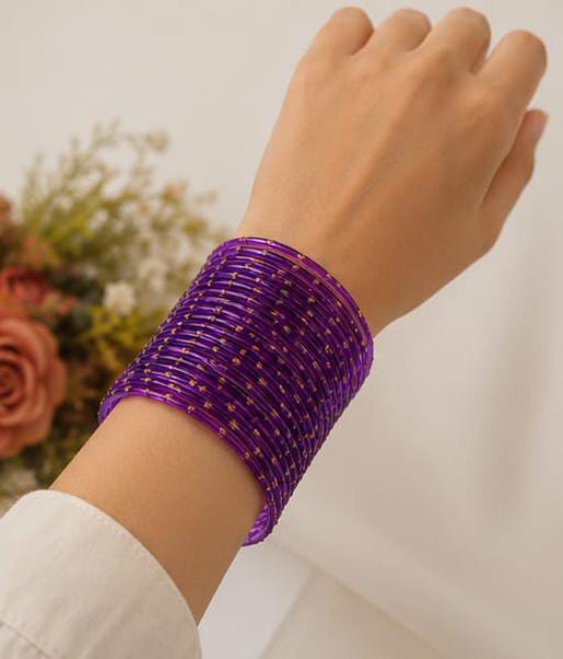 Purple Rainbow Bangles