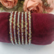 Mehroon Stone Bangles