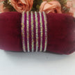 Pink Stone Bangles