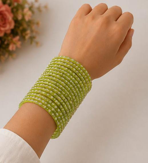 Parrot Raindrop Bangles