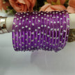 Kids Purple Rainbow Bangles