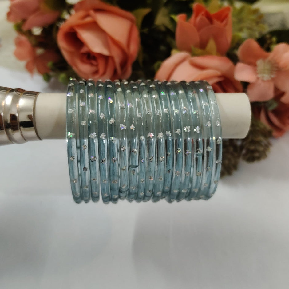 Kids Rainbow Gray Bangles