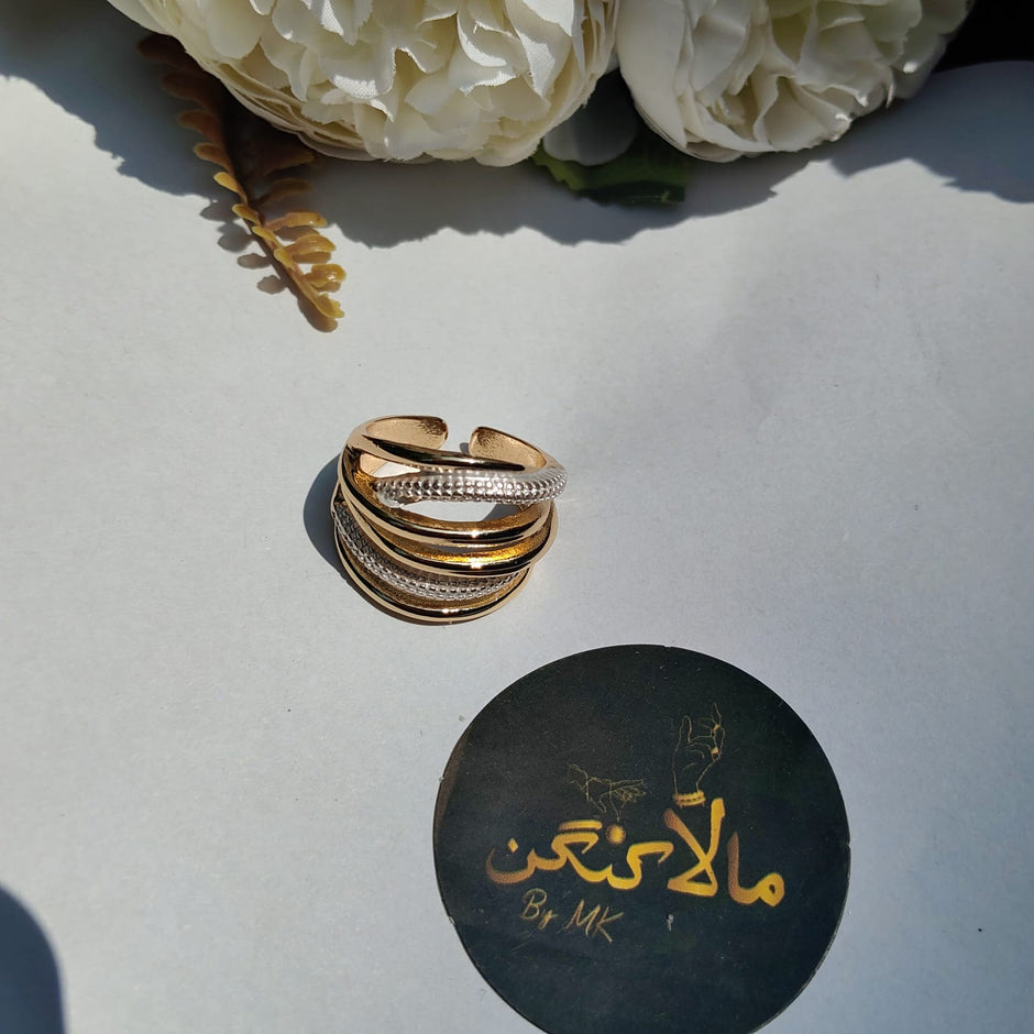 Golden Layer Ring
