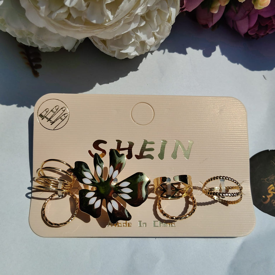 Boho Ring Set