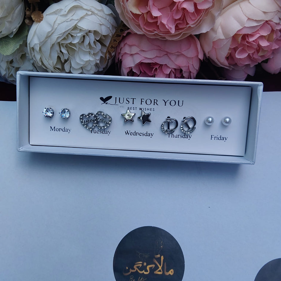 5 Days Earrings Set