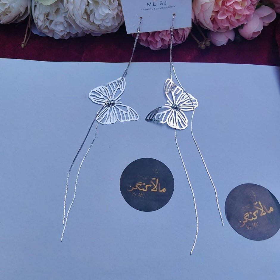 Butterfly Drop Earrings