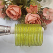 Kids Yellow Raindrop Bangles