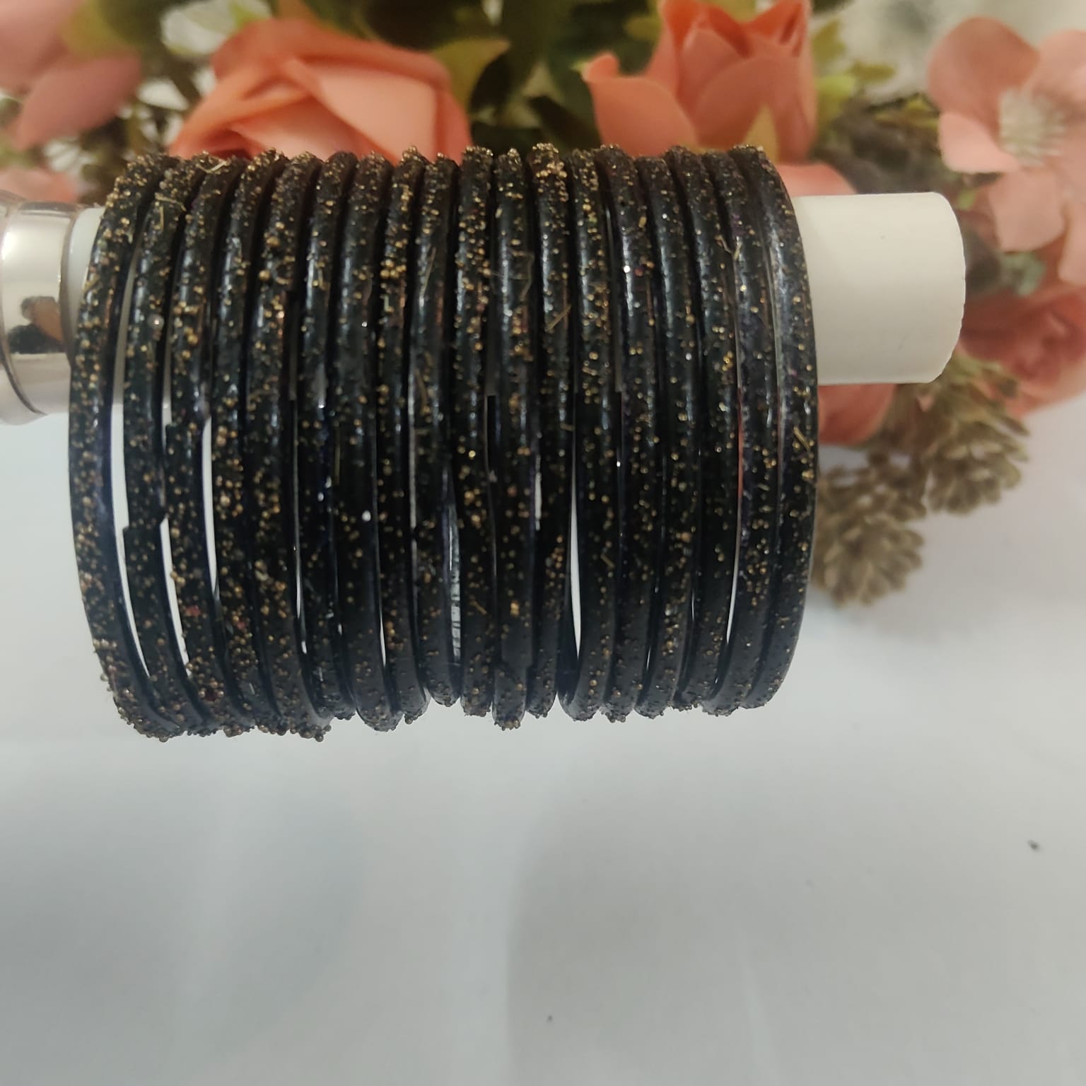 Black Kid Raindrop Bangles