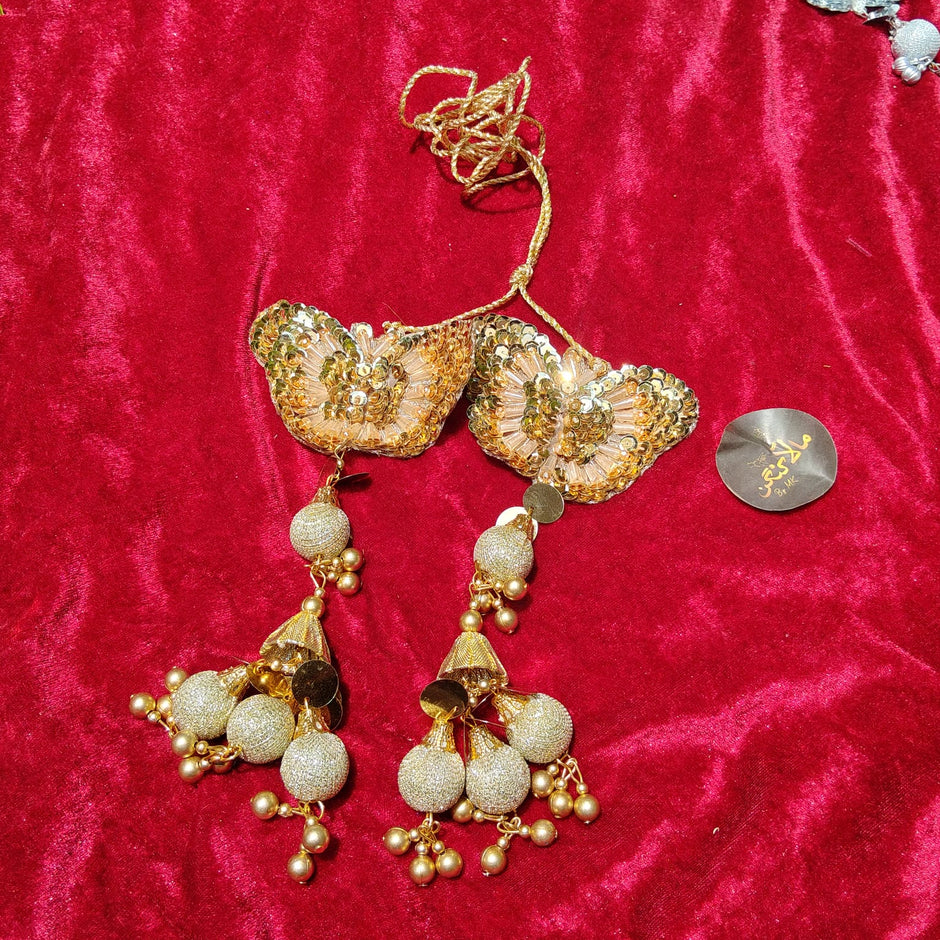 Golden Butterfly Tassel