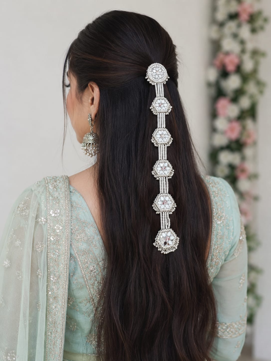 White Pearl Hair Paranda