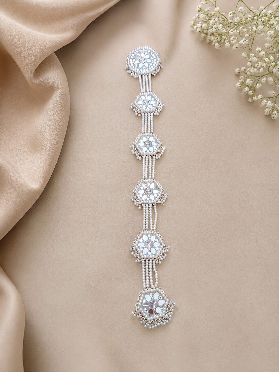 White Pearl Hair Paranda