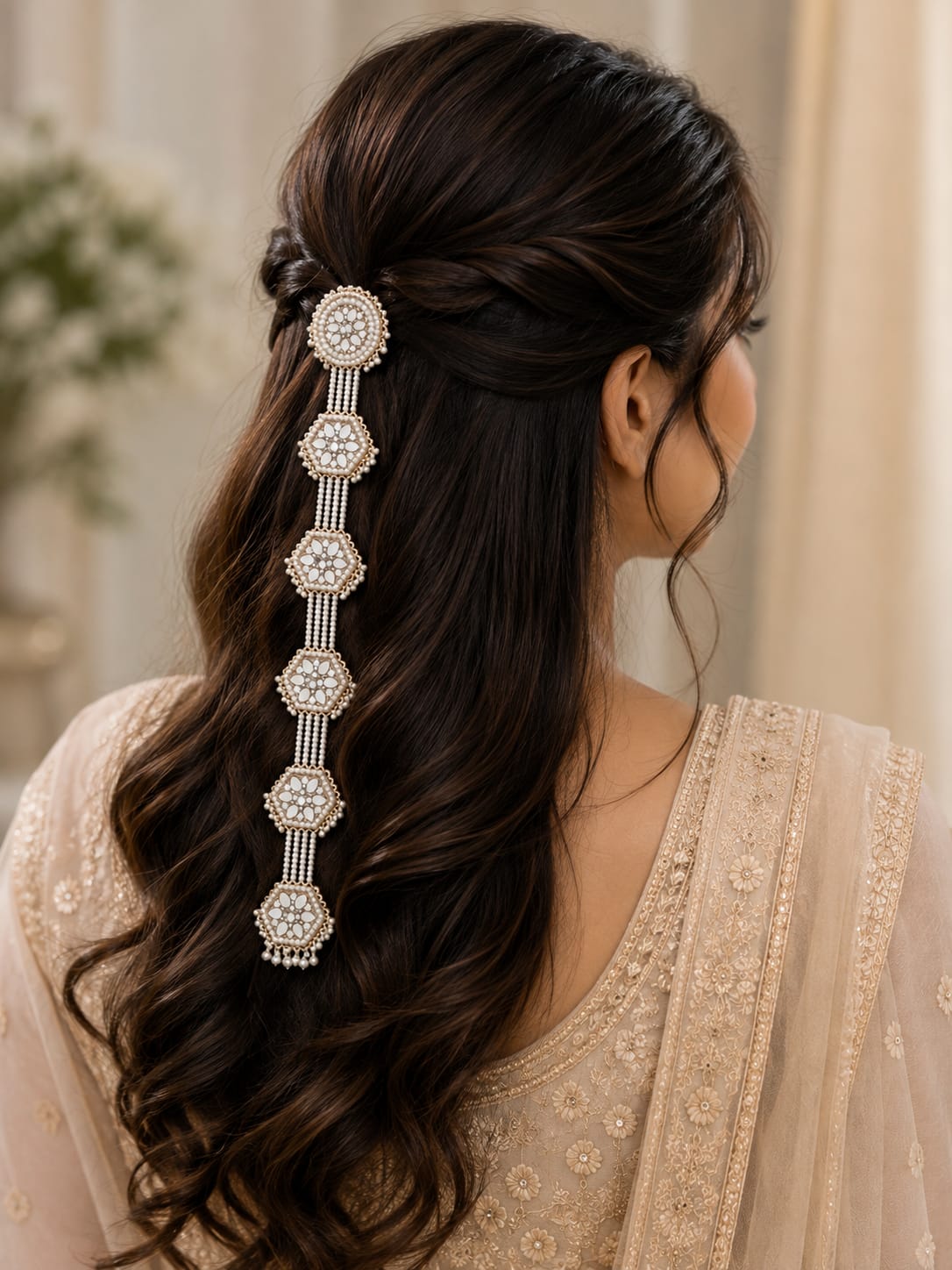 Golden Pearl Hair Paranda
