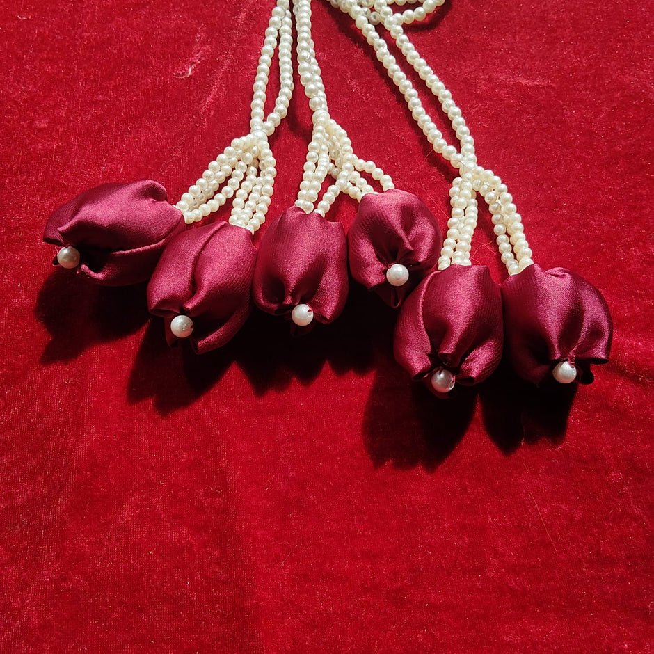 Mehroon Pearl Tulip Paranda