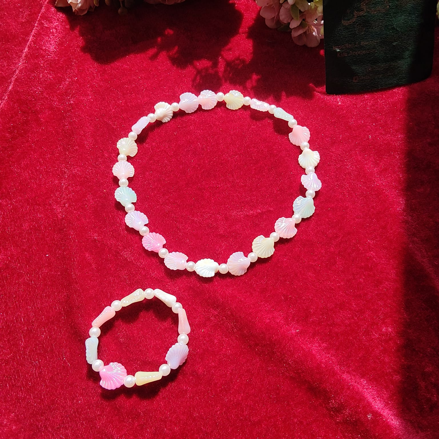 Kid Shell Necklace, Bracelet