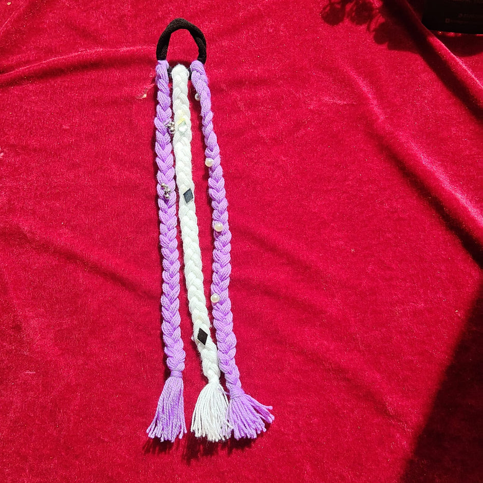Purple Mirror Bahu Braid