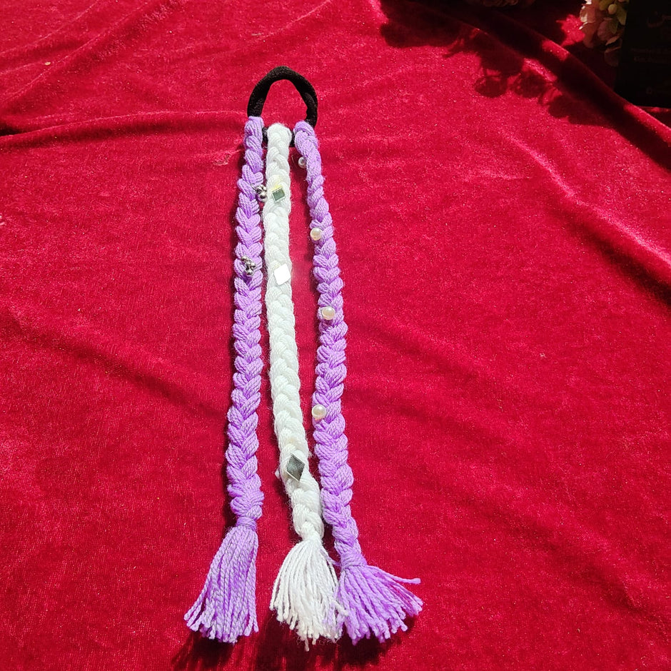 Purple Mirror Bahu Braid