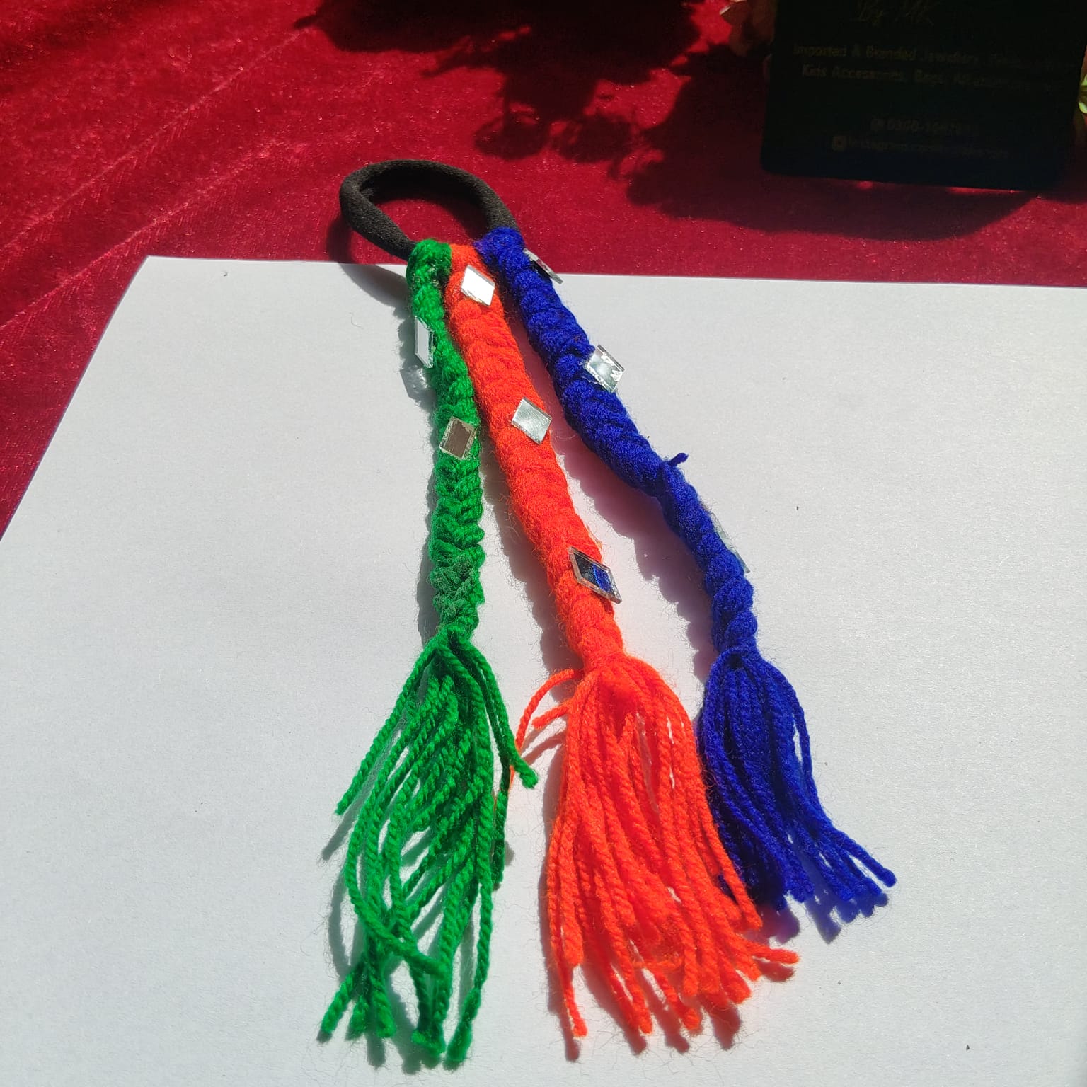Kid Orange Bahu Braid