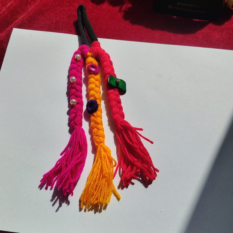 Kid Yellow Bahu Braid
