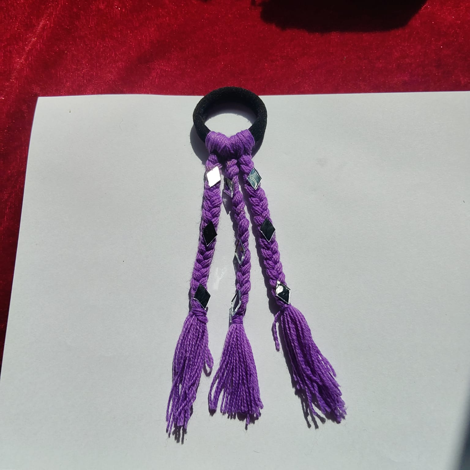 Kid Purple Bahu Braid