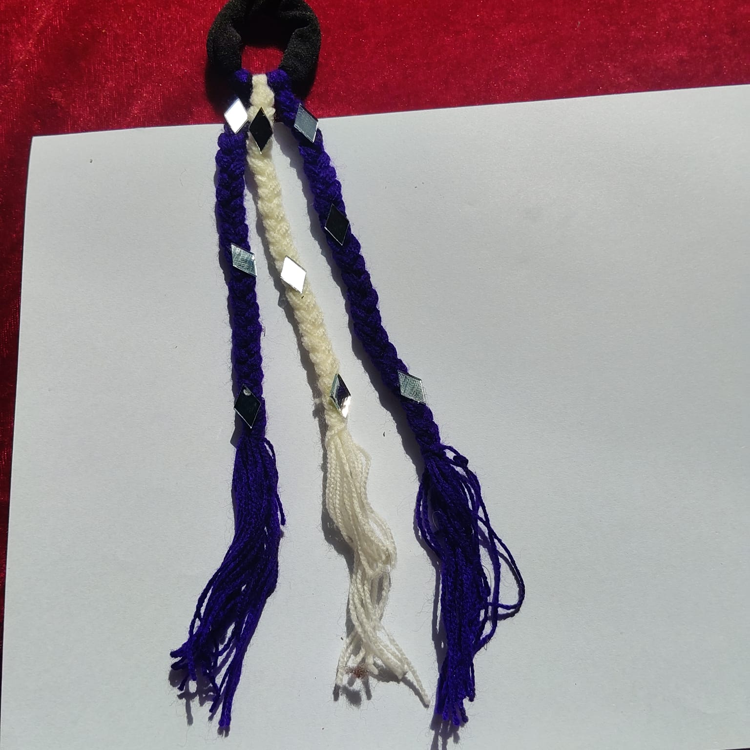 Kid Blue Mirror Bahu Braid
