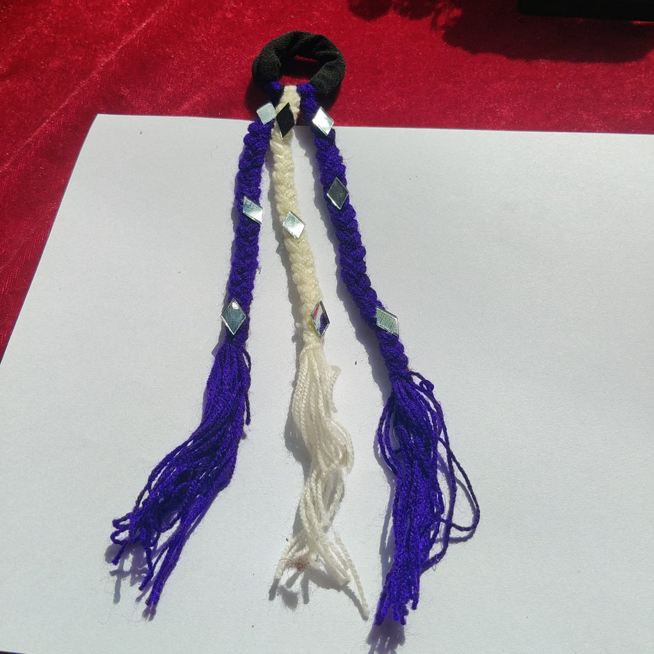 Kid Blue Mirror Bahu Braid