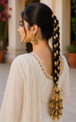 Gold Zari Braid Paranda
