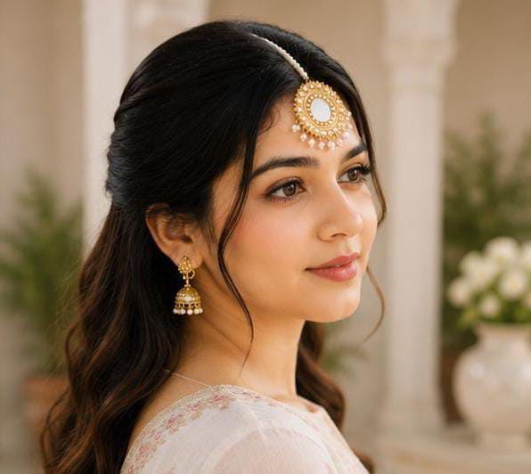 Noor Pearl Maang Tikka