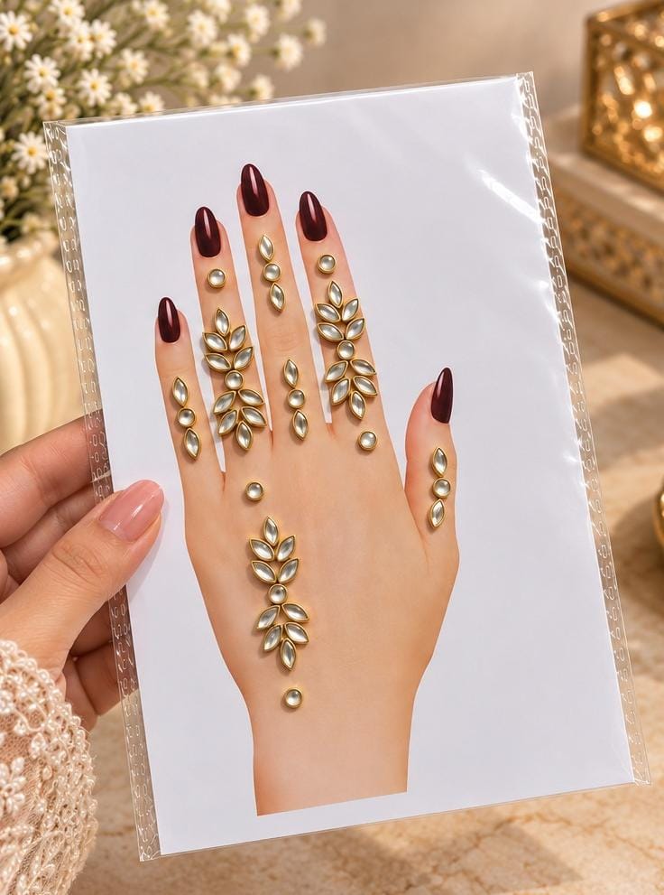 Press On Noor Mehndi