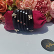 Black Hand-Made Bangles