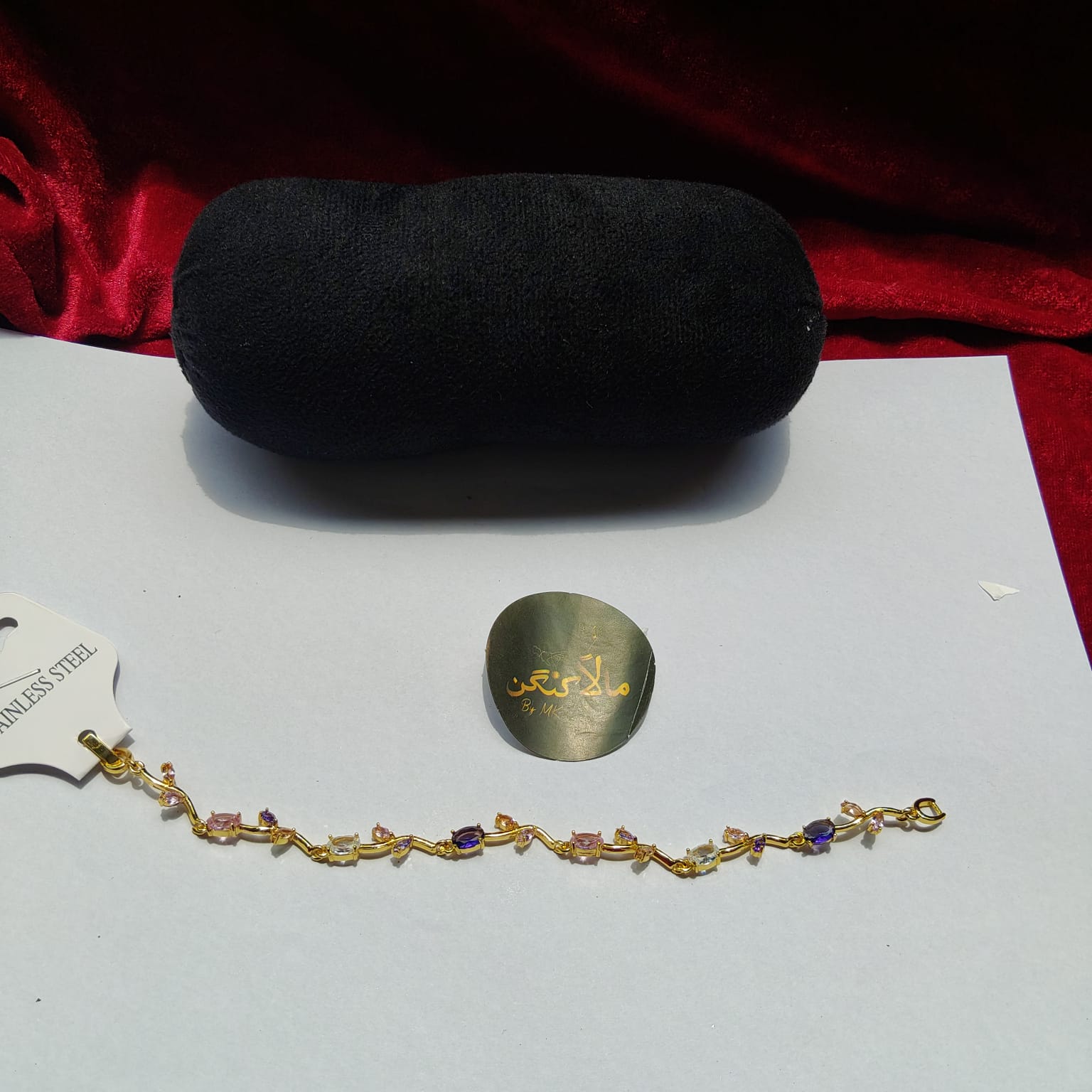 Purples Tulip Bracelet