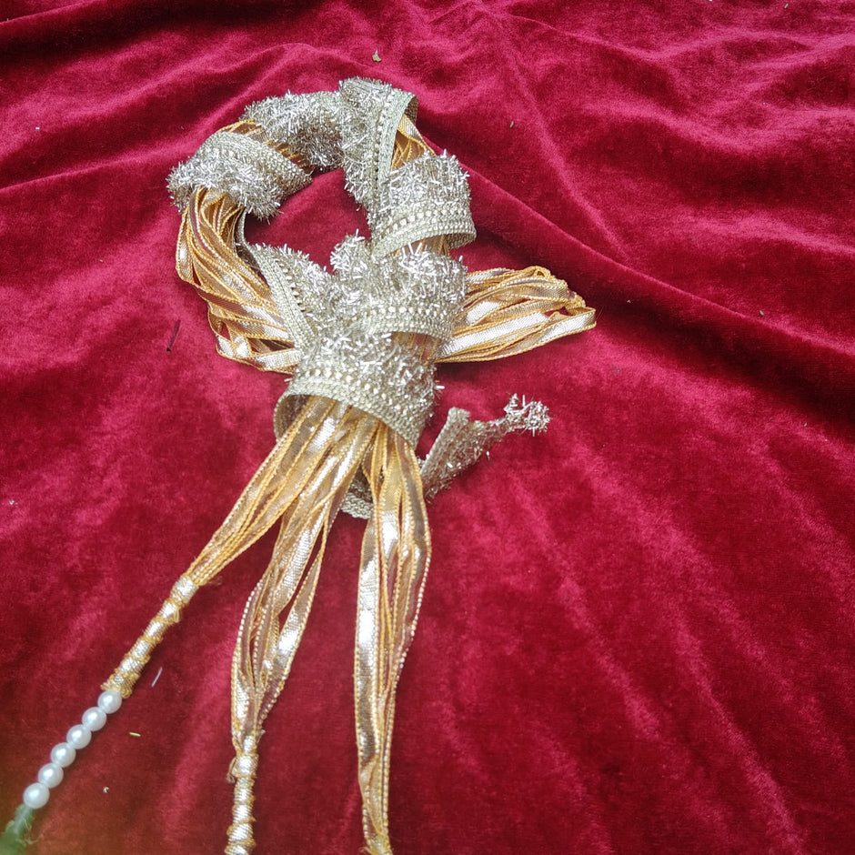 Yellow Kiran Floral Paranda