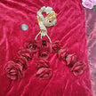Red Noor Kiran Floral Paranda