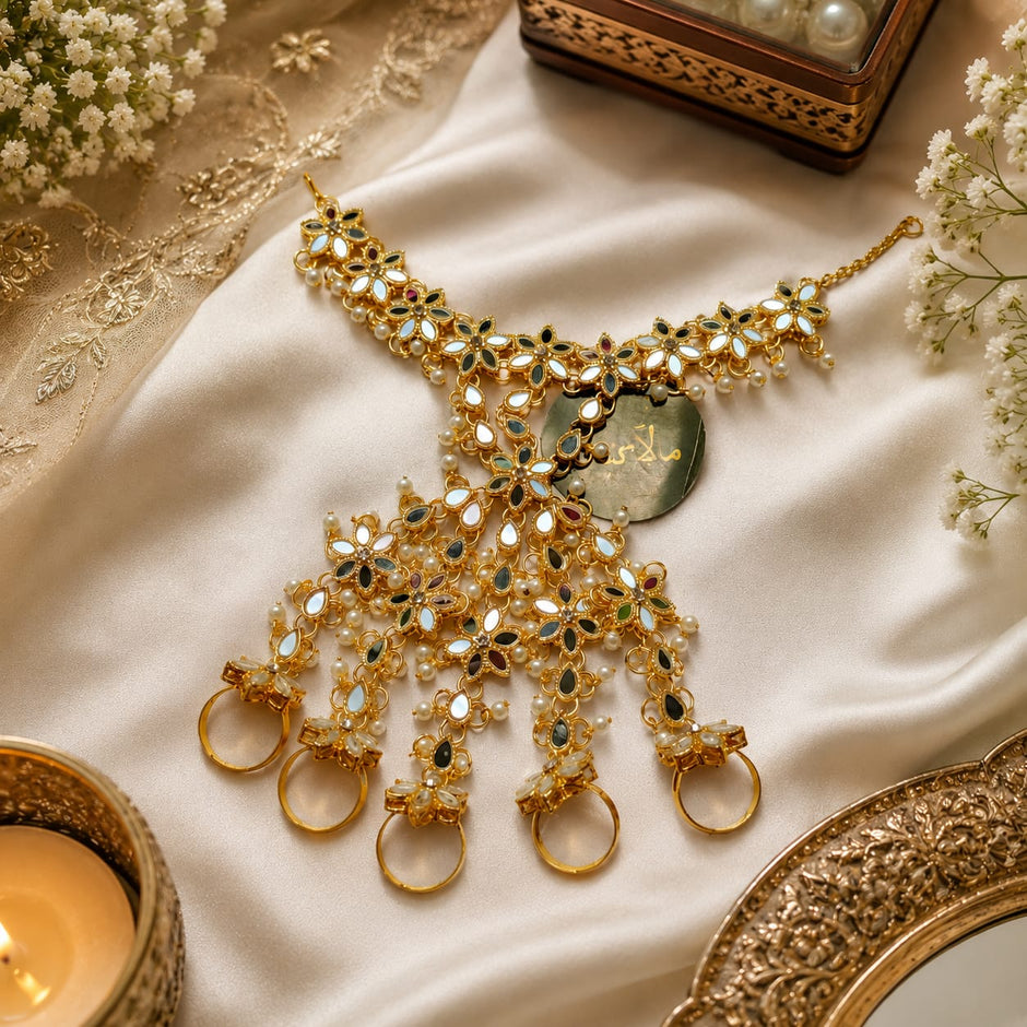 Bridal Mirror Haathphool