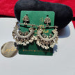 White Peacock Earring