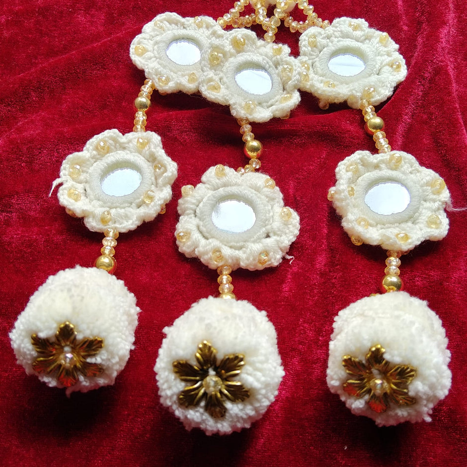 White Handmade Paranda