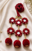 Mehroon Hand-Made Paranda