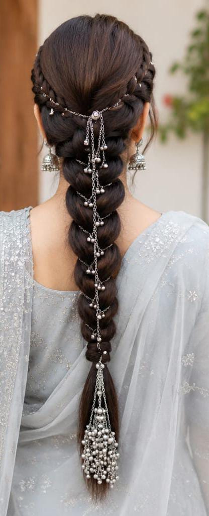 Silver Kashmiri Paranda