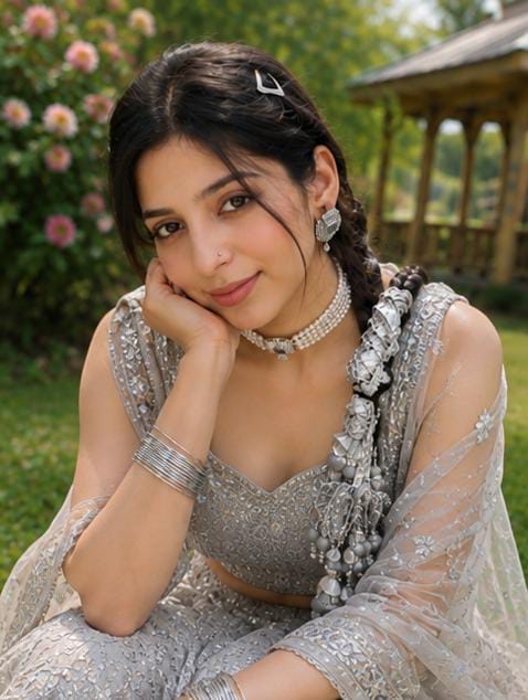 Silver Butterfly Tassel Paranda
