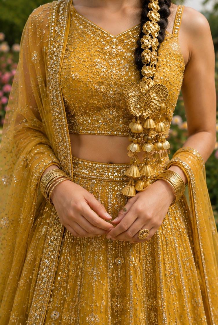 Golden Butterfly Tassel Paranda