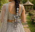 Silver Butterfly Tassel Paranda