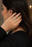Gold Crystal Ring